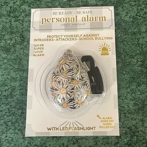 New Daisy Design Simply Southern Personal Alarm with LED Flashlight